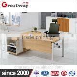Newest Model Cheapest Price Green Material Manager Desk With Pedestal for Cubicle Room(HA1-A) thumbnail-2
