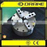 4 Jaw Solid Built-in Cylinder Lathe Cnc Pneumatic Chuck for Milling Machine thumbnail-3