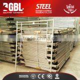 Building ladder frame system scaffolding