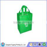 Green Wine Non Woven Bag for Wholesale