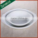 Small Durable White Porcelain Oval Roasters Hot Sale thumbnail-2