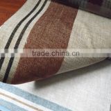 Wholesale hotel stripe yarn dyed chenille curtain fabric for Dubai home decor