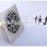 LABRAZE LE8404N Bathroom/kitchen Brass Floor Drains With Copper Wire Drawing thumbnail-3