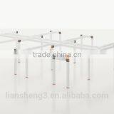 Modern Style MFC Board Office Workstation With Aluminium Alloy Frame thumbnail-3