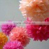 Christmas Tissue Small Paper Flowers thumbnail-2