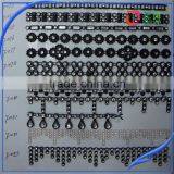 Wholesale Rhinestone Fringe Tassel Bag Free Sequin Embroidery Design Wedding Dress Rhinestone Appliques thumbnail-4