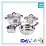 6 PCS S/S COOKWARE SET