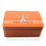 recyclable feature rectangular delicate tin soap box