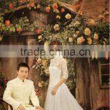 Customized Hand Painted Scenic Background For Wedding thumbnail-3