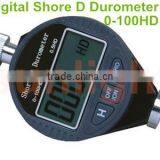 Digital Shore D Hardness Meter, Hard Rubber Durometer, 0-100HD