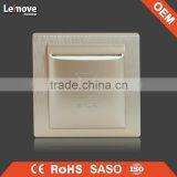 Woven Gold Finish One Gang One/two Way Wall Switch Arbitrary Point Switch thumbnail-3