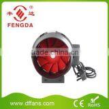 Hydroponics Mixed Flow Inline Duct Fan