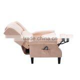 HomCom Heated Vibrating Suede Massage Recliner Sofa thumbnail-4