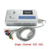 Resting 12 Lead Single Channel Electrocardiograph ECG Machine EKG-901-2 Made-in-China thumbnail-1