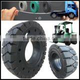 China Good Price Forklift 7.00-12 18x7-8 Pneumatic Shaped Solid Cushion Tires With Holes