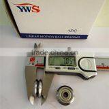 Linear Guide System Parts Stainless Steel Double VV Wheel Bearing RM1 thumbnail-2