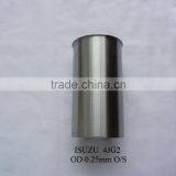 Factory Price 4JG1 Steel Chromed Cylinder Liner thumbnail-2