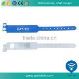 Custom Logo Waterproof One Time Use NTAG213 Paper RFID Wristband thumbnail-5