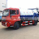Dongfeng Kingrun Left Hand Drive 4x4 8000l Sewer Vacuum Trucks thumbnail-3