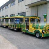 20-40 Passenger Trackless Amusement Park Fun Train for Kids Riding thumbnail-1
