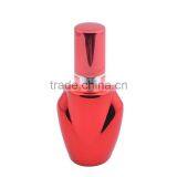 Unique Shaped UV Gel Colored Small Empty Glass Spray Bottle for Perfume With Screw Aluminum Atomizer thumbnail-3