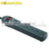 H80151 UL/CUL 6 Outlet Power Strip With Surge Protectors / Power Bar / Power Sockets