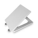 Universal Toilet Seat Cover,Thickened,Slow Down Toilet Seat Cover, Square Type Old Cover Plate thumbnail-1