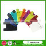 Universal Silicone Mobile Plone Card Holder,Silicone Card Pocket With 3M Stickers thumbnail-1