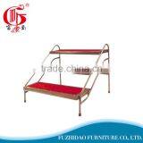 Iron Metal Plywood Mobile Stage With Red Cushion thumbnail-2
