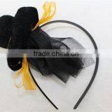Halloween Black Hat Hairband Girl Headband Party Headband thumbnail-2
