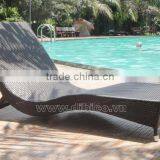 PE Rattan Sun Lounger thumbnail-5