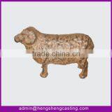 Antique Cast Iron Garden Ornaments Sheep thumbnail-1