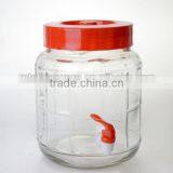 Huge Glass Mason Jar With a Tap thumbnail-1