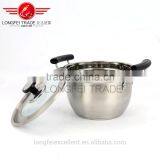 China Yiwu Cheap Useful 3pcs Stainless Steel Cooking Pot Set thumbnail-4