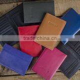 Anti Thief New Arrival Logo Custom Faux Leather Cheap Passport Holder thumbnail-4