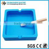 Colourful Square Shaped Cigarette Ashtray thumbnail-4