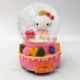 Custom Polyresin Happy Birthday Snow Globe for Sale thumbnail-6