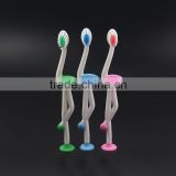 Hot selling color changing pet toothbrush with cartoon holder