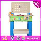 Best Sale Educational Toys Wooden Kids Tool Bench W03D042 thumbnail-6