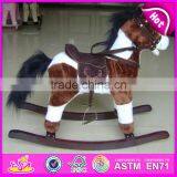 2015 New Wooden Rocking Horse, Wooden Rocking Horse Toy, Cheap Wooden Rocking Horse W16D064 thumbnail-2