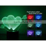 OEM Factory Price Colorful 3D Illusion LED Night Light Decorative Serial Lights thumbnail-2