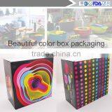 8Pcs/Set Multifunctional Kitchen Rainbow Bowl Measuring Spoon Cup Filter Drain Mixing Salad Food Baking Tools thumbnail-6