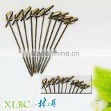 9cm Bamboo Knot Picks With Color thumbnail-1