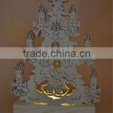 Wooden Christmas Decor Gift With Light thumbnail-3