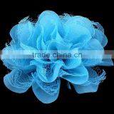 Chiffon and Lace Flower Clip for Kids Hair Accessories for Baby Girl thumbnail-2