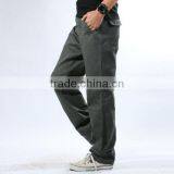 Custom Big Size 100% Cotton Work Trousers Loose Mens Khaki Drill Cargo Work Pants thumbnail-5