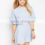2015 Fashionable Hot Sale OEM Customized Playsuit With Kimono Sleeve thumbnail-1