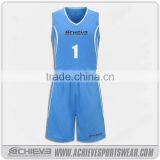 basketball jersey uniform design color blue