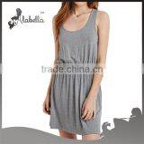 Racer Back Modern Mini Sleeveless Dress 2015 for Fitness Wear Women thumbnail-1