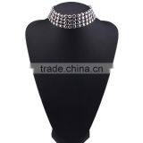 Big Brand Multi Layer Alloy Beads Choker Necklace for Women Clothes Accessories thumbnail-2